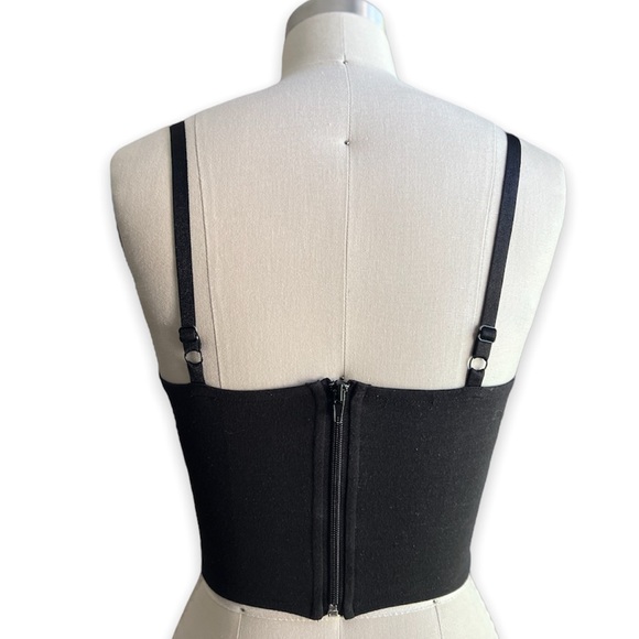 Charlotte Russe Bandage Bustier Top - Picture 4 of 4